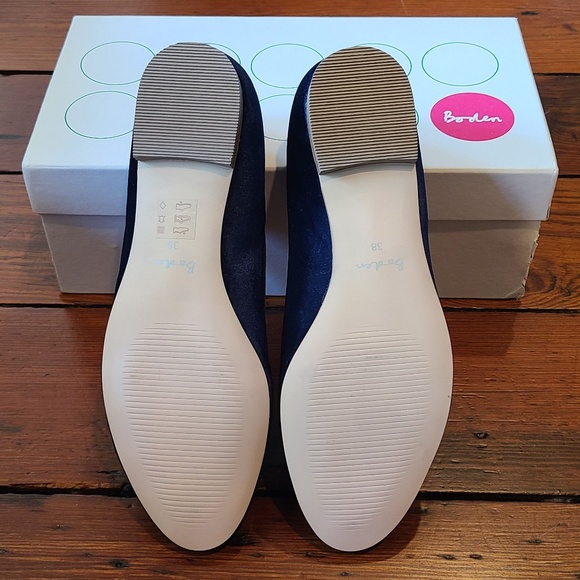 New Boden Nice Pear Slipper Cut Loafer Flats Size 7.5 EU 38 - Picture 6 of 8